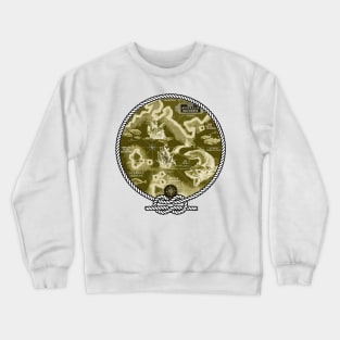 CREATE ART HISTORY: Aspidochelone Crewneck Sweatshirt